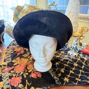 60’s vintage black hat